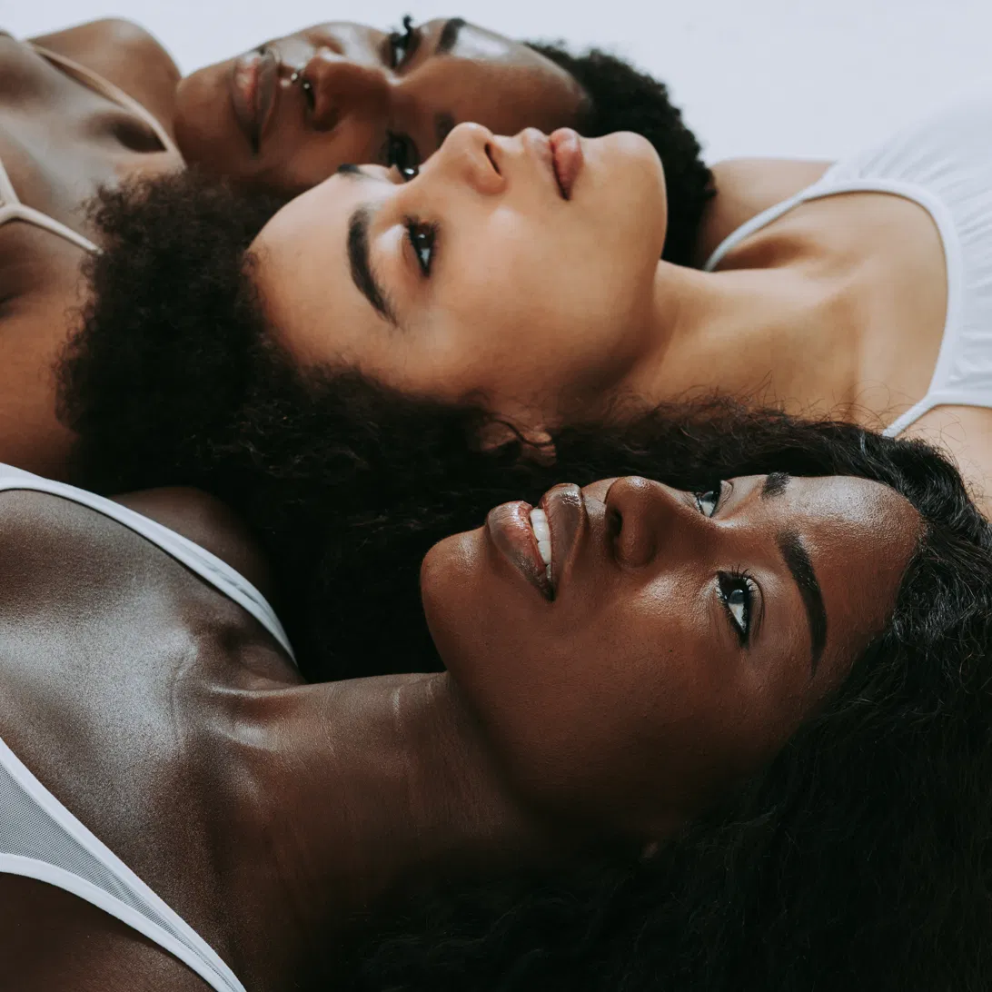 Black women gathered together